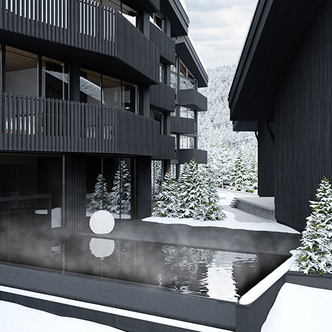 Luxury apartments in Switserland