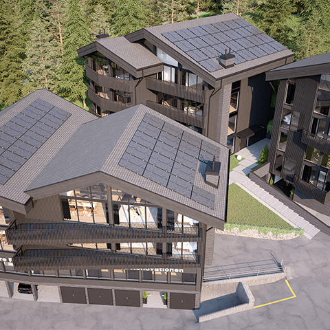 Luxury apartments in Switserland
