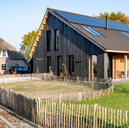 Modern barn house