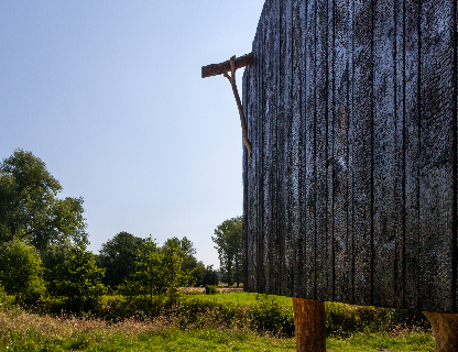 Tuinhuis zwart hout