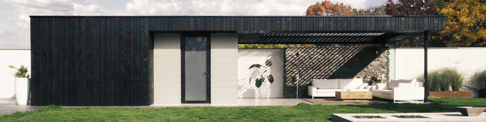 Poolhouse hout