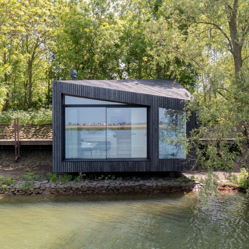 Poolhouse hout