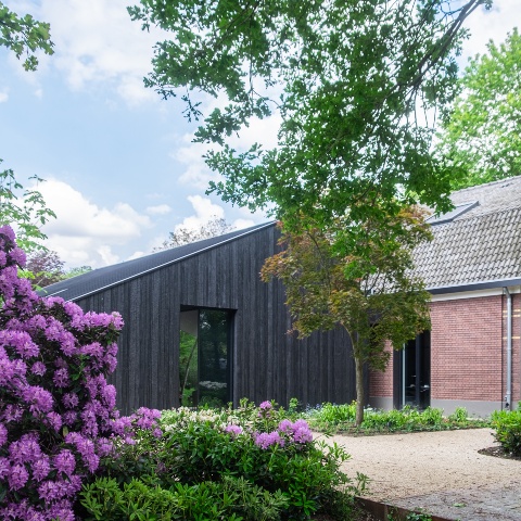 Gevelbekleding schuur