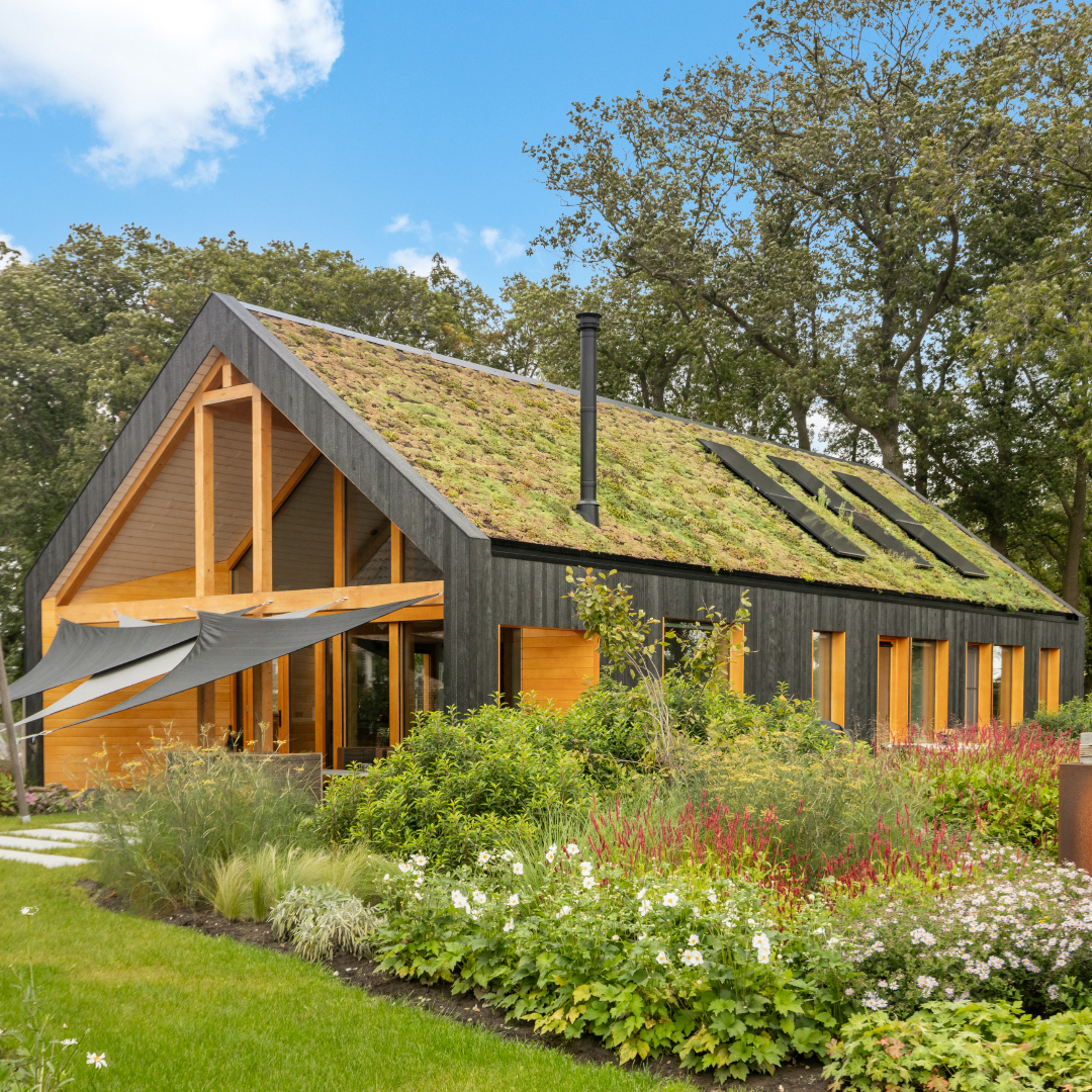 Schuurwoning zwart hout